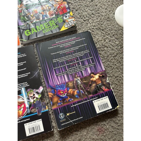 Video Game World Record Books Guinness & Game On 2013-16 + 2017 & 2019 - Picture 5 of 6